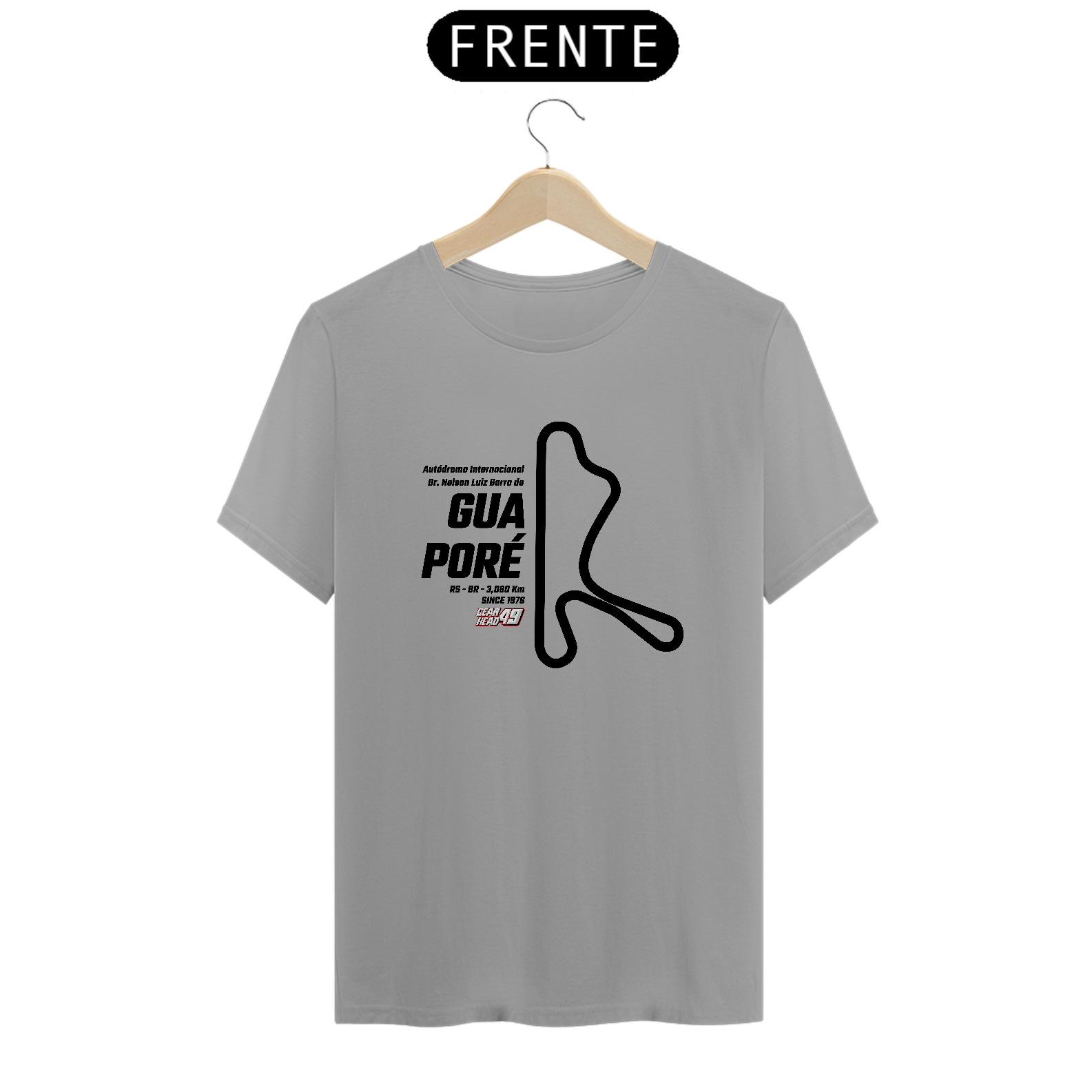 Camiseta Pistas - Guaporé - Estampa Preto