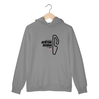 Nome do produto Blusa Pistas - Ayrton Senna - Estampa Preta