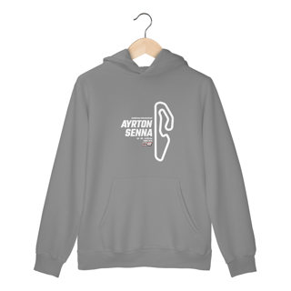 Nome do produto Blusa Pistas - Ayrton Senna - Estampa Branca