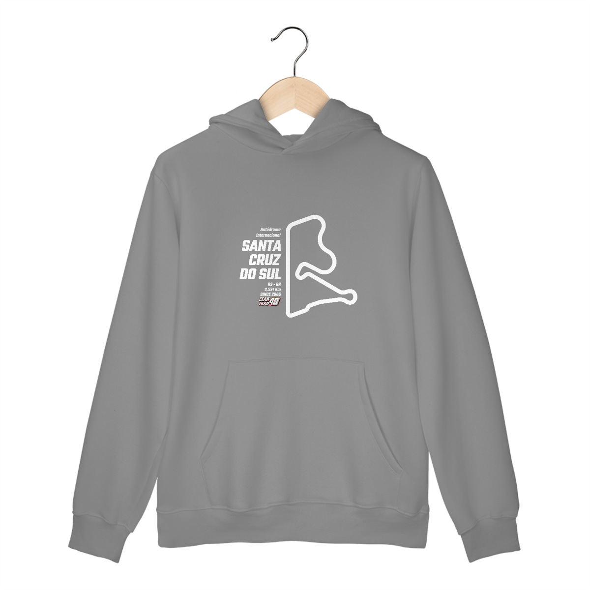Nome do produto: Blusa Pistas - Santa Cruz do Sul - Estampa Branca