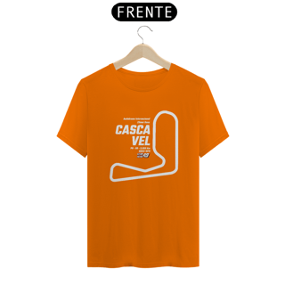 Nome do produto Camiseta Pistas - Cascavel - Estampa Branca