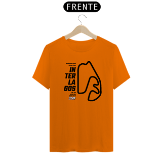 Nome do produto Camiseta Pistas - Interlagos - Estampa Preto