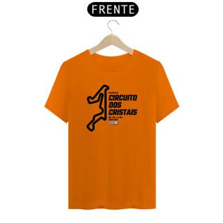 Nome do produto Camiseta Pistas - Circuito dos Cristais - Estampa Preta