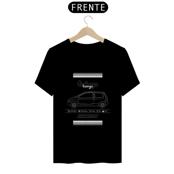 Camiseta Twingo - Estampa Branca