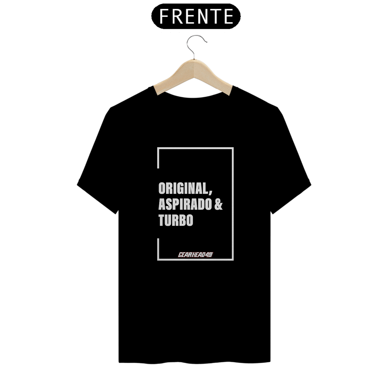 Camiseta O, A & T - Estampa Branca