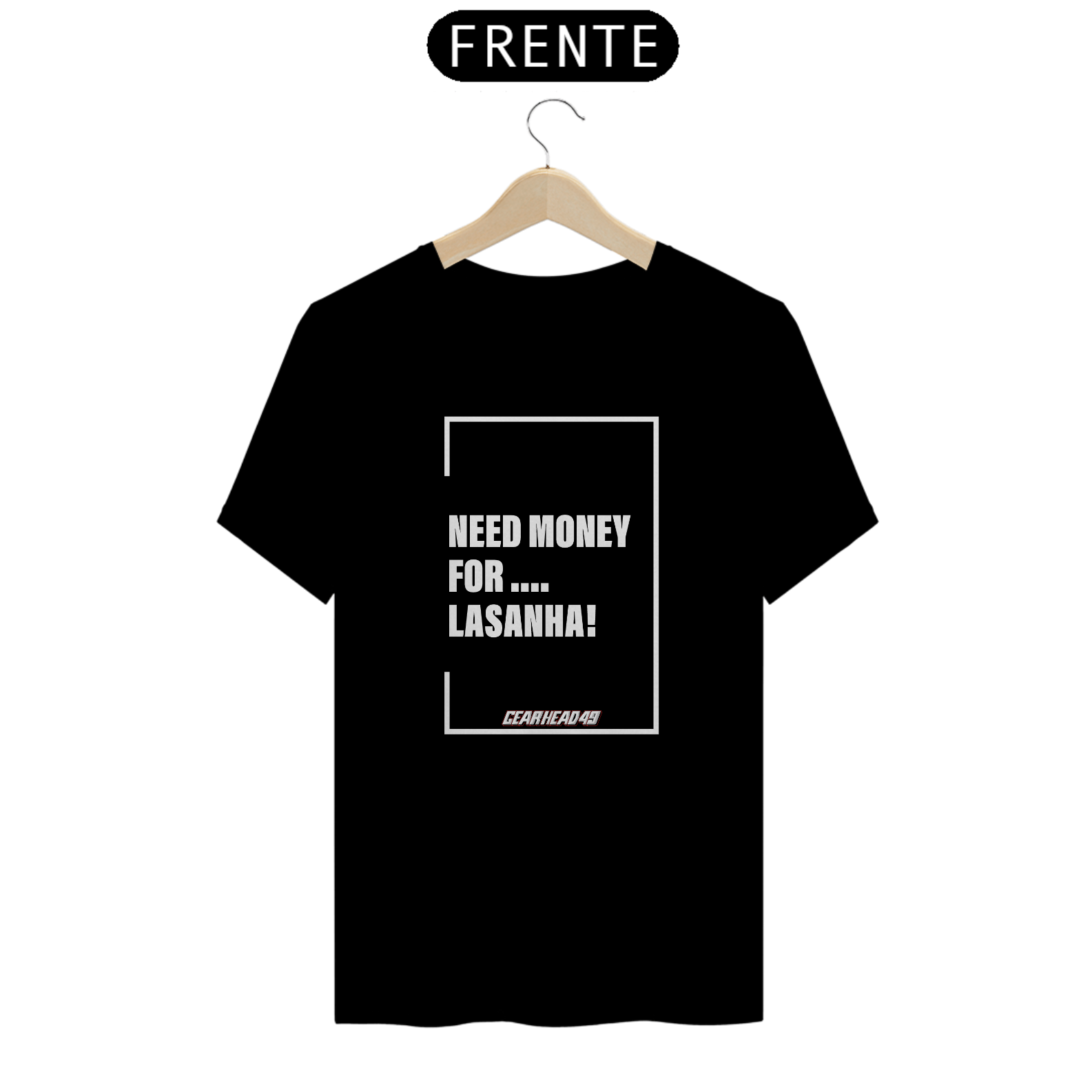 Camiseta N M F.. L - Estampa Branca