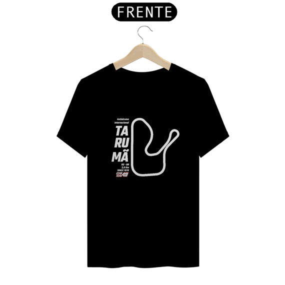 Camiseta Pistas - Tarumã - Estampa Branca