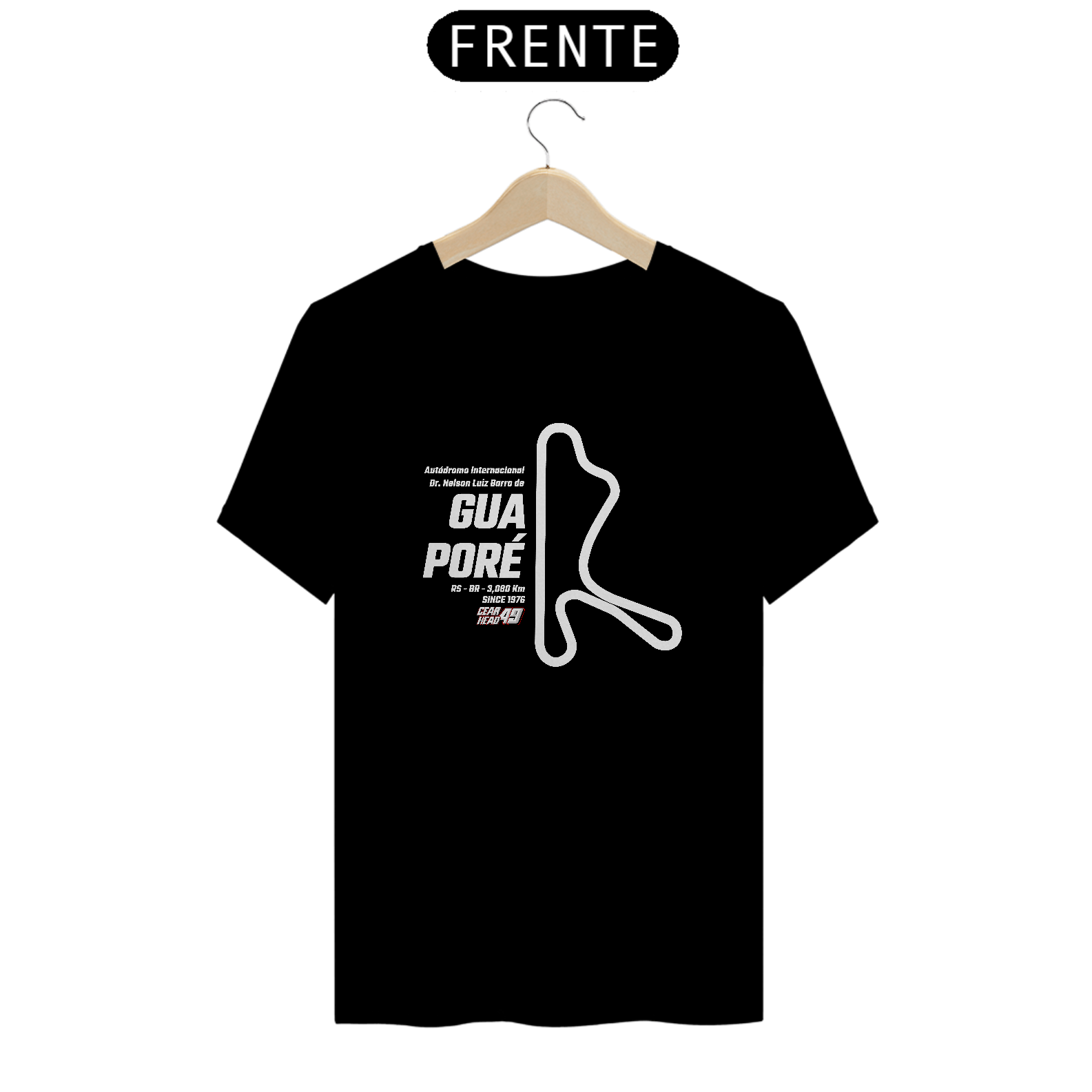 Camiseta Pistas - Guaporé - Estampa Branca