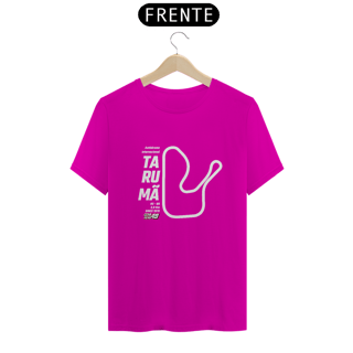 Nome do produto Camiseta Pistas - Tarumã - Estampa Branca