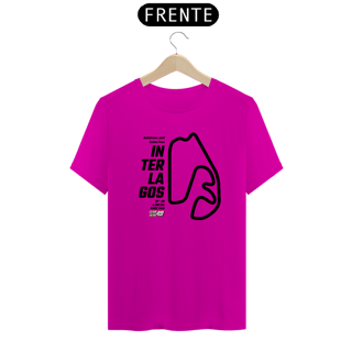 Nome do produto Camiseta Pistas - Interlagos - Estampa Preto