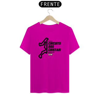 Nome do produto Camiseta Pistas - Circuito dos Cristais - Estampa Preta