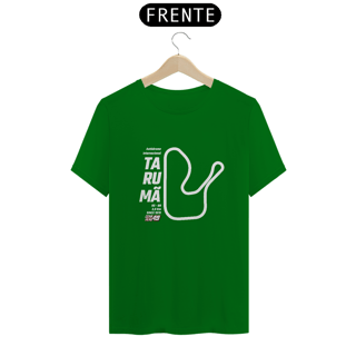 Nome do produto Camiseta Pistas - Tarumã - Estampa Branca