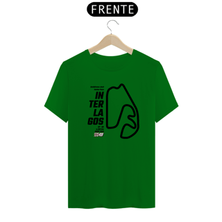 Nome do produto Camiseta Pistas - Interlagos - Estampa Preto