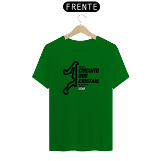 Nome do produto Camiseta Pistas - Circuito dos Cristais - Estampa Preta