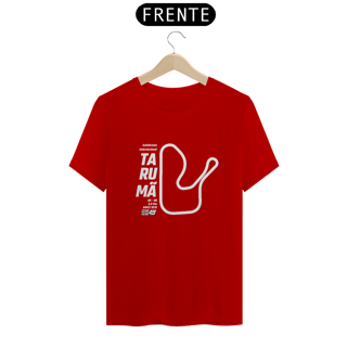 Nome do produto Camiseta Pistas - Tarumã - Estampa Branca