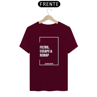Nome do produto Camiseta F, E & R - Estampa Branca