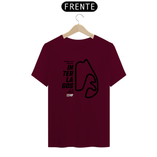 Nome do produto Camiseta Pistas - Interlagos - Estampa Preto