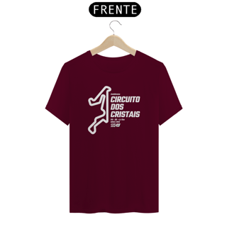 Nome do produto Camiseta Pistas - Circuito dos Cristais - Estampa Branca
