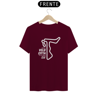 Nome do produto Camiseta Pistas - Velocitta - Estampa Branca