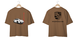 Nome do produto camiseta porssche - oversized