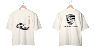 Nome do produto camiseta porssche - oversized