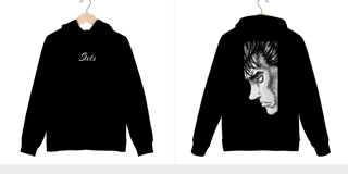 Nome do produto Moletom Preto Berserk com Capuz - Marca Stets