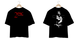 Nome do produto Camiseta unissex-Tupac
