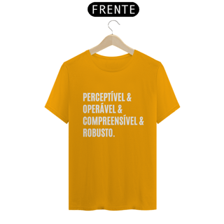 Nome do produto Camiseta Princípios da WCAG
