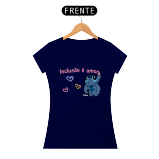 Nome do produto Inclusão é amor Stitch