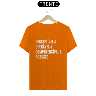 Nome do produto Camiseta Princípios da WCAG