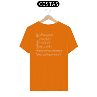 Nome do produto Camiseta Unissex Acróstico de Libras