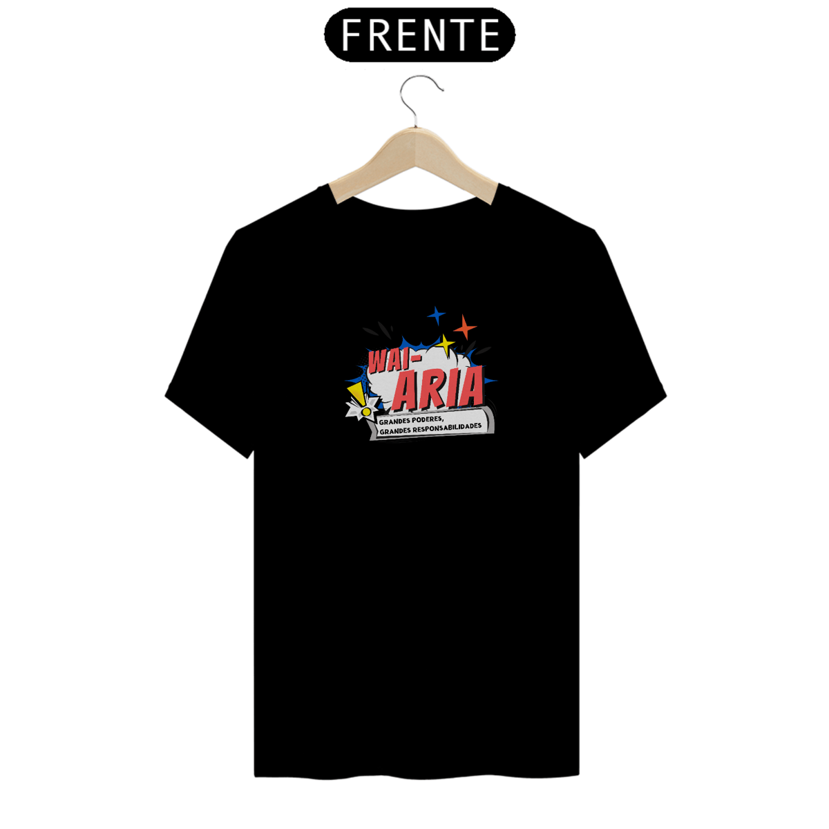 Nome do produto: Camiseta WAI-ARIA