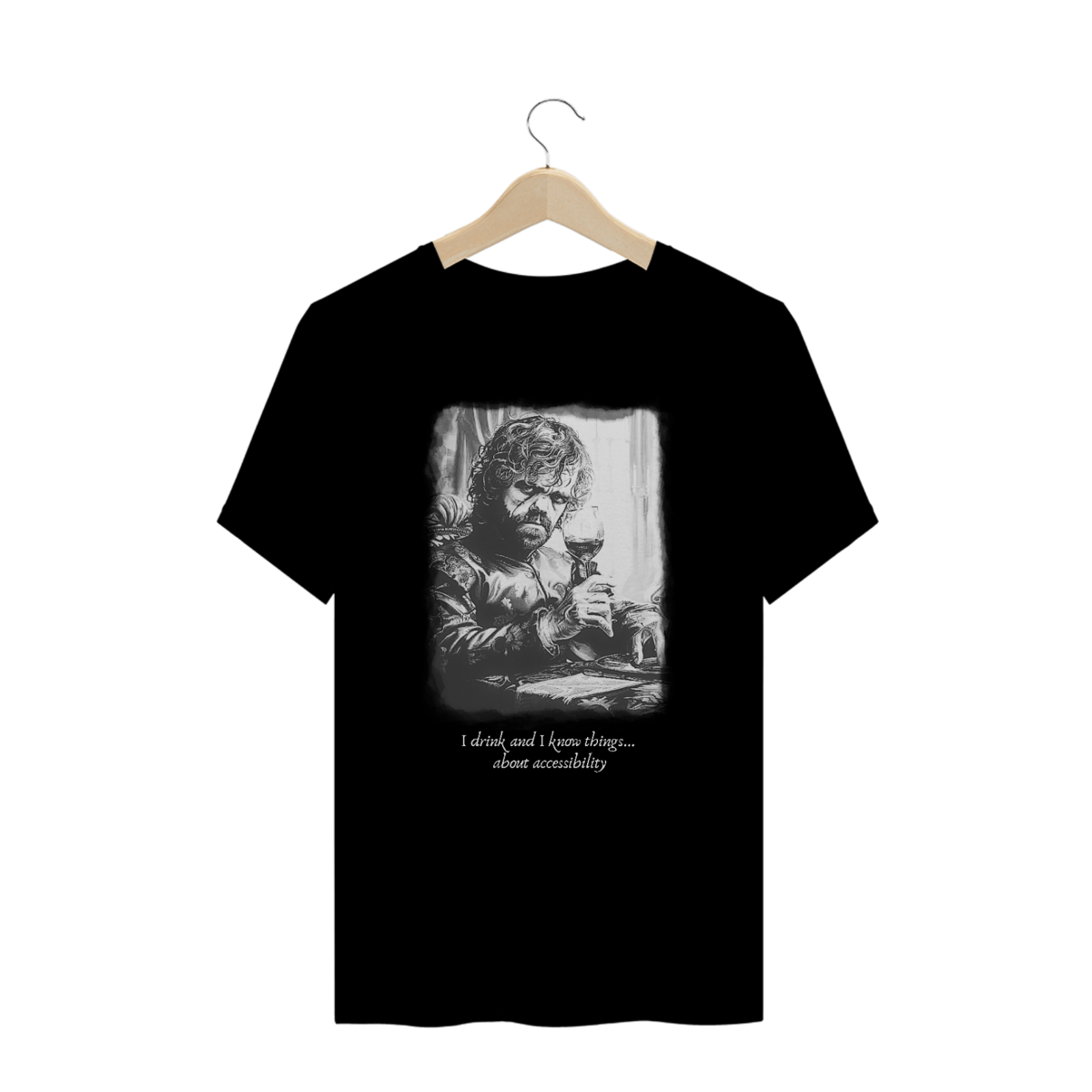 Nome do produto: Camiseta Plus size Tyrion Lannister