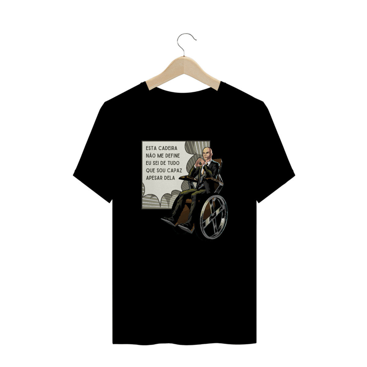 Nome do produto: Camiseta Plus size Professor Xavier 