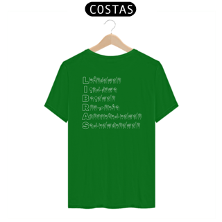 Nome do produto Camiseta Unissex Acróstico de Libras