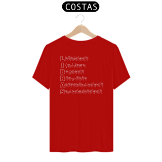 Nome do produto Camiseta Unissex Acróstico de Libras