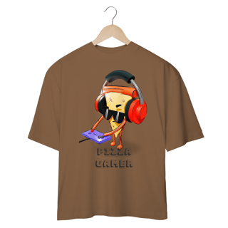 Nome do produto Oversized T-shirt Pizza Gamer