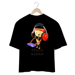 Nome do produto Oversized T-shirt Pizza Gamer