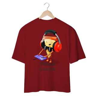 Nome do produto Oversized T-shirt Pizza Gamer