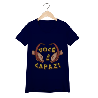 Nome do produto Você é capaz - Baby Look Conforto