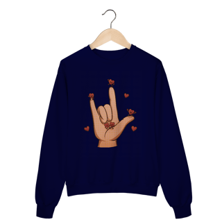 Nome do produto Love - Moletom Premium