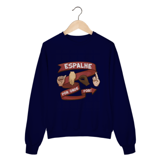 Nome do produto Espalhe amor - Moletom Premium