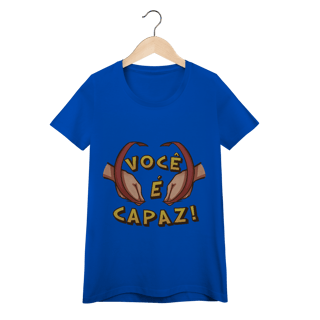 Nome do produto Você é capaz - Baby Look Conforto