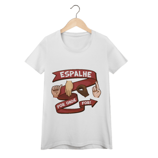 Nome do produto Espalhe amor - Baby Look Conforto