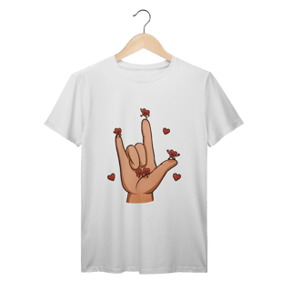 Nome do produto Love - Camiseta Premium