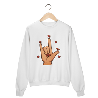 Nome do produto Love - Moletom Premium