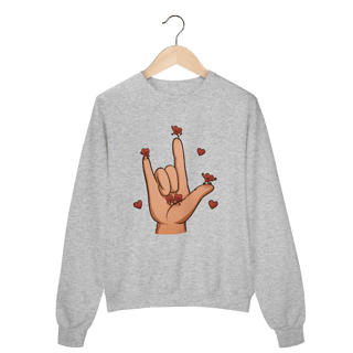 Nome do produto Love - Moletom Premium