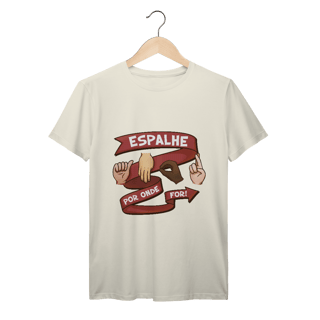 Nome do produto Espalhe amor - Camiseta Premium