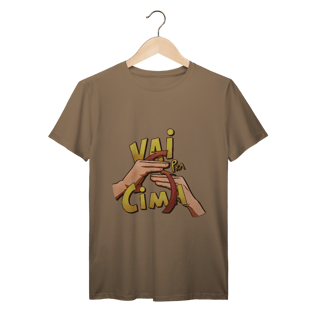 Nome do produto Vai pra cima - Camiseta Premium