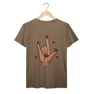 Nome do produto Love - Camiseta Premium